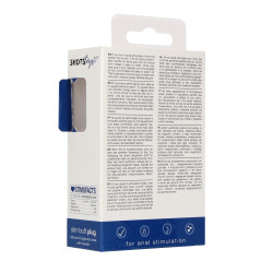 Shots Toys Plug Slim Butt 7.5 x 2cm Bleu